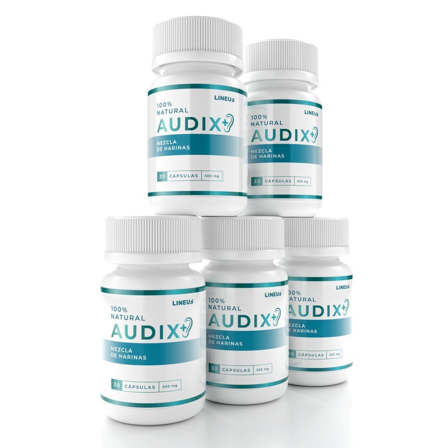 Audix+9 — bote de cápsulas 100% natural