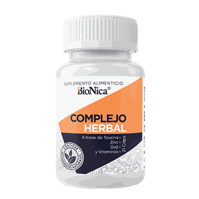 Bionica — bote de 21 cápsulas de complejo herbal