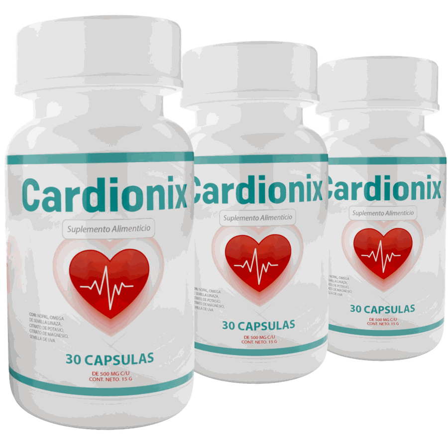 Cardionix — bote de 30 cápsulas de 500 mg