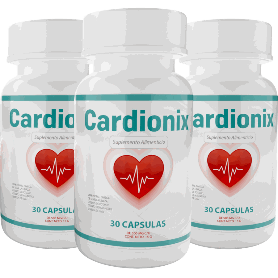 Cardionix 1 bote — 30 cápsulas, para probarlo