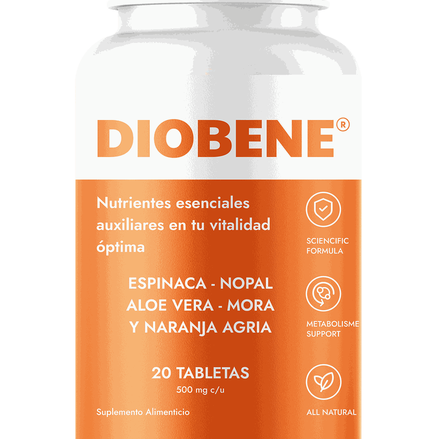 Diobene — bote de 30 tabletas