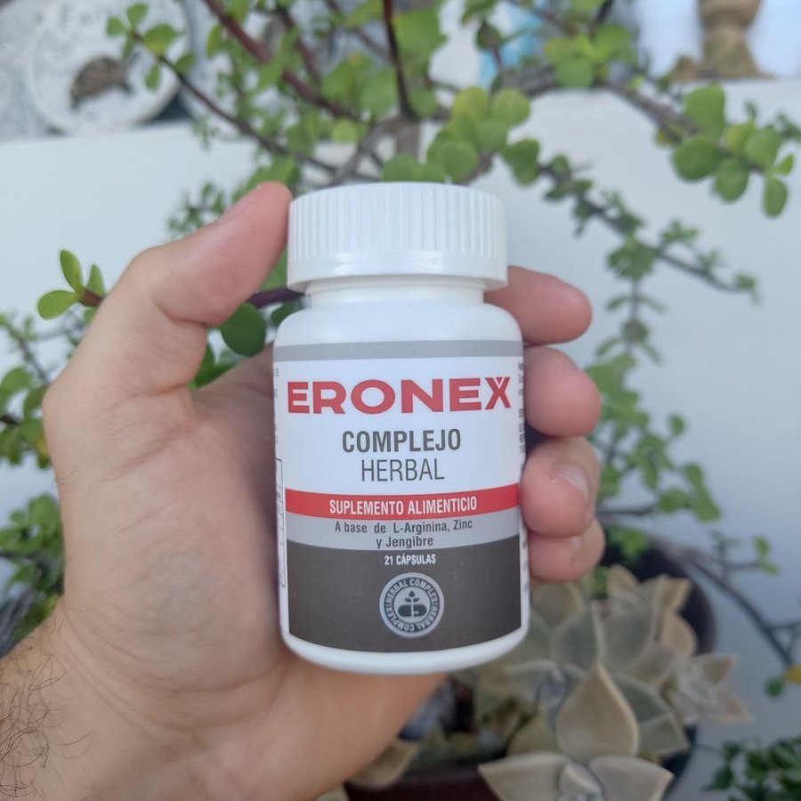 Eronex 1 bote — 21 cápsulas, para probarlo