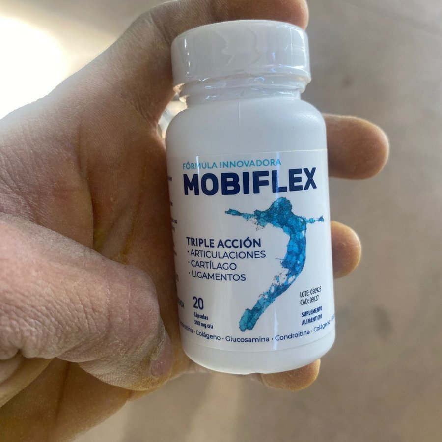 Mobiflex — bote de 20 cápsulas, Triple Acción